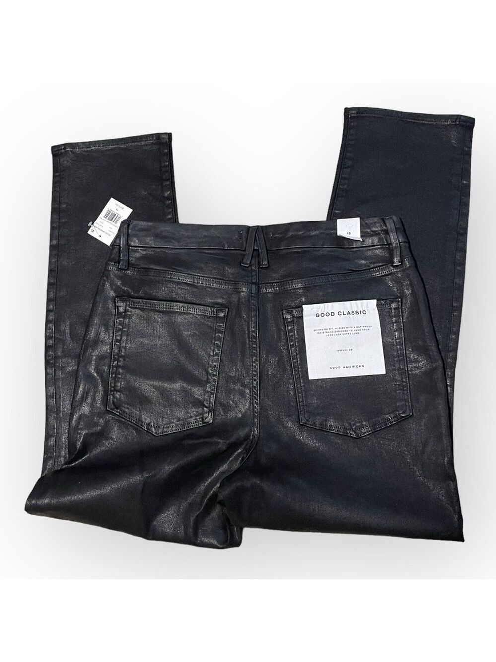 Good American Good Legs Coated Jeans - Picture 8 of 9